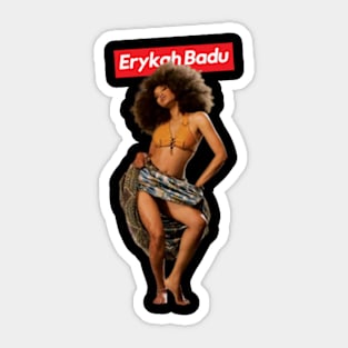 Erykah Badu Sticker